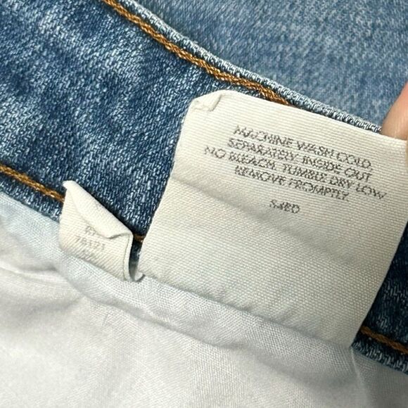 Eileen Fisher Jeans Womens Size 2 Blue Straight Leg Stretch Medium Wash Denim - Picture 11 of 16